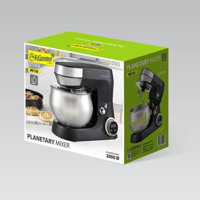 Feel Maestro Robot culinaire MR-558 Noir Argenté 5 L