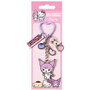 THE CARAT SHOP Llavero Kuromi Hello Kitty
