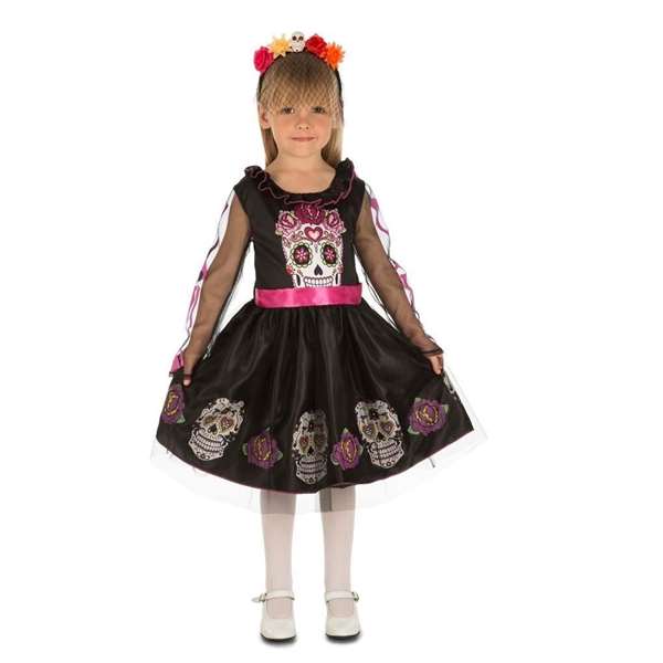 My Other Me Déguisement Calaverita Crâne 7-9 ans