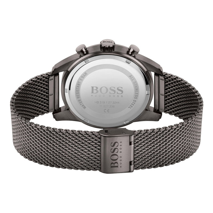 Boss 1513837 - Montre Chronographe pour Homme en Acier Inoxydable Gris