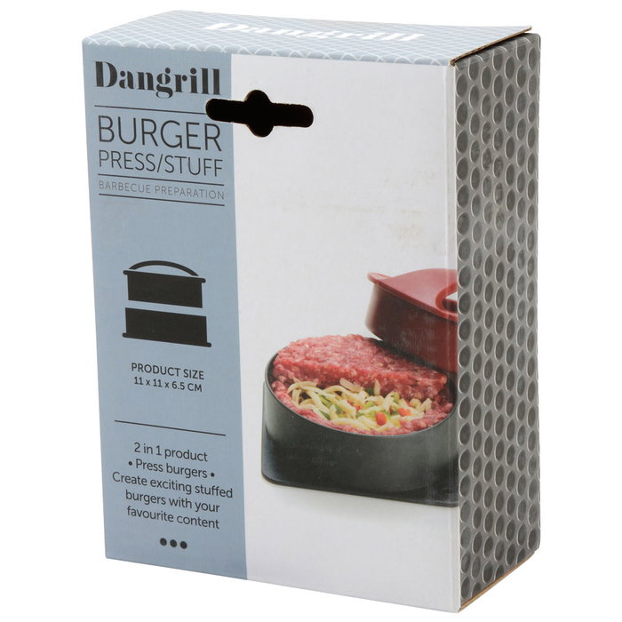 Dangrill Presse-hamburguer avec remplissage Dangrill Presse-hamburguer avec remplissage