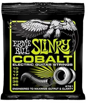 ERNIEBALL Jeu de cordes électrique Cobalt Regular 10-46 ERNIEBALL Jeu de cordes électrique Cobalt Regular 10-46