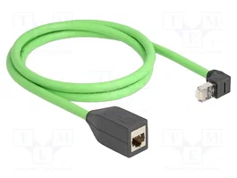 DELOCK Extendeur Ethernet Cat 6a SF/UTP 1m Vert