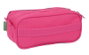 Benetton Triple Big Portatout "Raspberry" - Porte-Tout Triple 21,5x10x8 cm en Polyester 600D - Rose Fuchsia