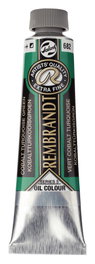 Rembrandt Vert Turquoise Cobalt 682, tube de 40 ml