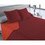 Couvre-lit Hosteline VEGAS Rouge Lit ½ persones 230 x 260 cm (3 Pièces)