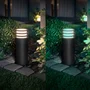 Philips Hue Lampe sur pied Lucca Anthracite 1xA60 WCA IP44 Connectée Alexa Zigbee