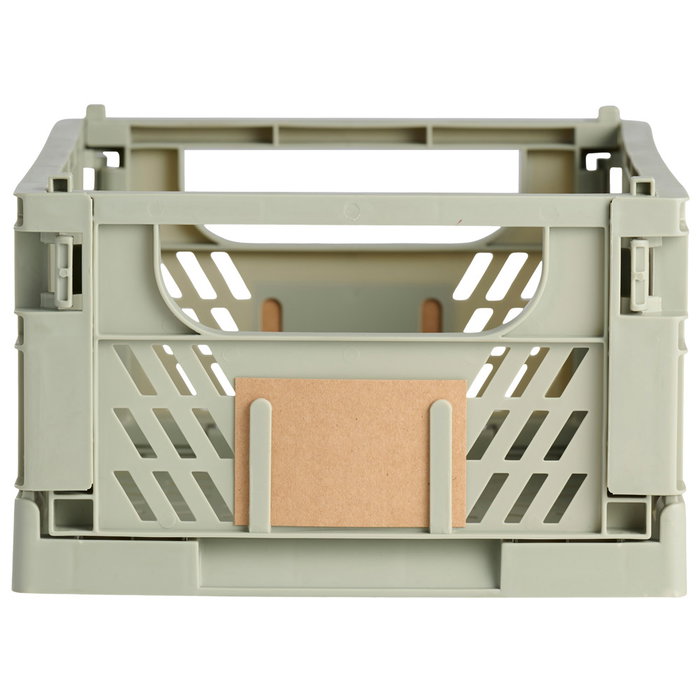 Day Boîte de rangement pliable et empilable 10 L Vert mousse