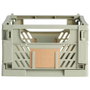 Day Boîte de rangement pliable et empilable 10 L Vert mousse
