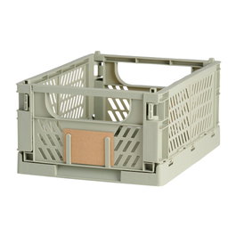 Day Boîte de rangement pliable et empilable 10 L Vert mousse