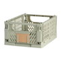 Day Boîte de rangement pliable et empilable 10 L Vert mousse