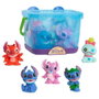 JUST PLAY Set de 5 figurines de bain Stitch Disney