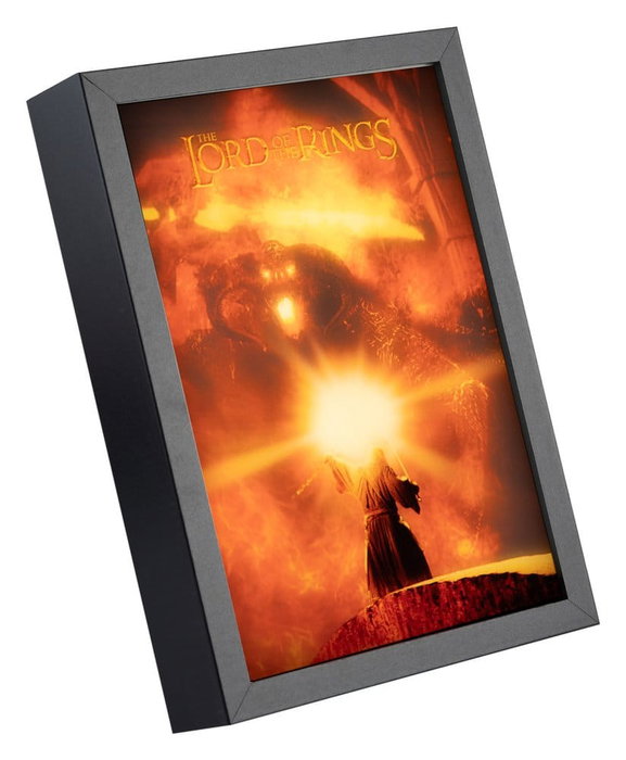 Le Seigneur des Anneaux panneau LED encadré 28 x 20 cm Le Seigneur des Anneaux panneau LED encadré 28 x 20 cm