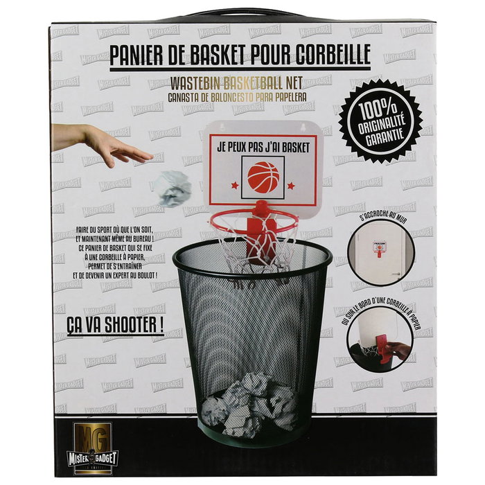 Mister Gadget Canasta Baloncesto Papelera Mister Gadget Canasta Baloncesto Papelera