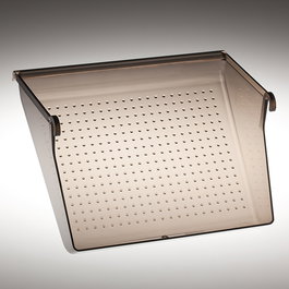 SERVETTO Plateau en polycarbonate, choix de la couleur, couleur marron