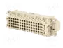 HARTING Insert de contact HDC mâle Han® HMC 64+PE
