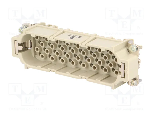 HARTING Insert de contact HDC mâle Han® HMC 64+PE