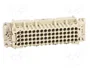 HARTING Insert de contact HDC mâle Han® HMC 64+PE