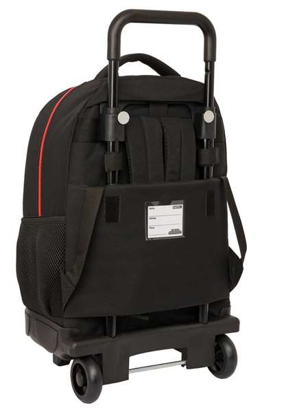 Safta - Sac à dos à roulettes compact et amovible My Hero Academia 33x45x22cm - Pour enfants et adultes (à partir de 3 ans)