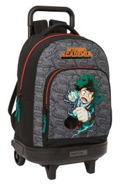 Safta Cartable à roulettes My Hero Academia Noir