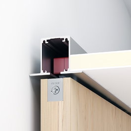 KLEIN Lite-60 Top 2M 2111 - Guide en aluminium anodisé de 2 mètres de long