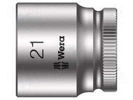 WERA Douille 6 pans HEX 21mm 3/8 pol 30mm