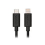 Veho Câble USB-C vers Lightning MFI certifié Apple 20 cm - Charge et synchronisation pour iPhone, iPad - Finition caoutchouc noir