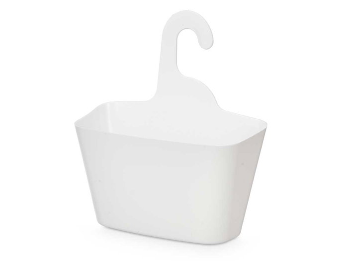 Berilo Porte-ustensiles de douche blanc plastique 28 x 31,5 x 14,5 cm (Set de 24)
