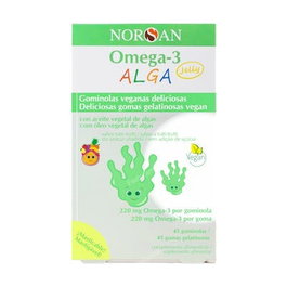 NORSAN OMEGA-3 ALGA JELLY 45 GOMINOLAS