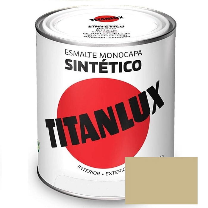Titanlux Esmalte Beige 750ml 585 Esmalte Sintético Industrial Titanlux Esmalte Beige 750ml 585 Esmalte Sintético Industrial