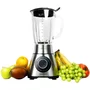 CECOTEC Power Black Titanium PerfectiMix - Mixeur Blender 2000 W - Bol en Verre 1,8 L Résistant - Lames en Titane Noir - Inclus Filtre à Jus