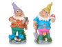 IBERGARDEN Lot de 4 Figurines Nains de Jardin Assortis