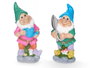 IBERGARDEN Lot de 4 Figurines Nains de Jardin Assortis