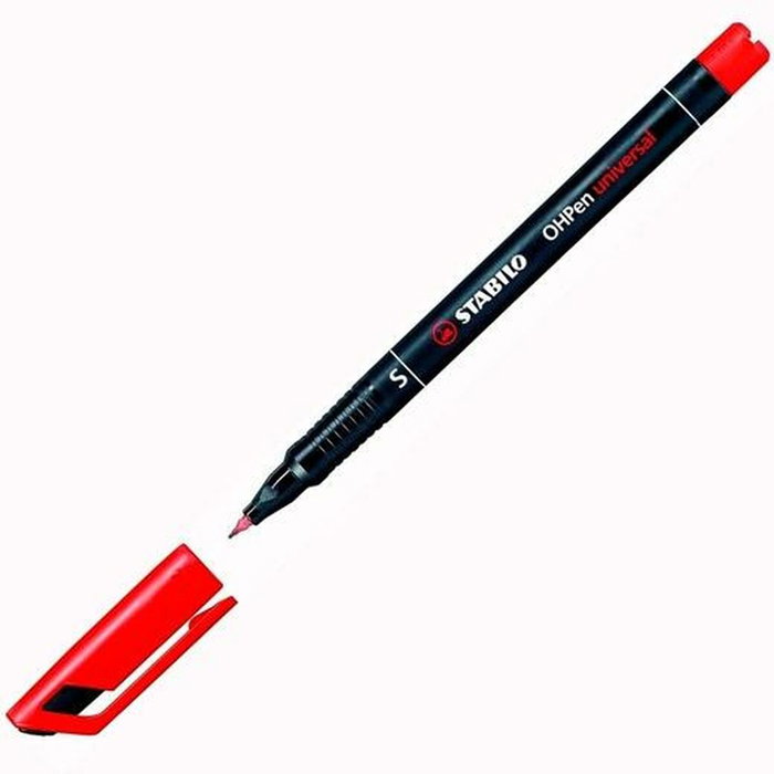 Ensemble de Marqueurs Stabilo OHPEN UNIVERSAL Noir 0,4 mm (10 Unités) Ensemble de Marqueurs Stabilo OHPEN UNIVERSAL Noir 0,4 mm (10 Unités)