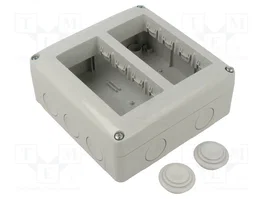 GEWISS 27 COMBI Boîtier pour appareils modulaires Gris