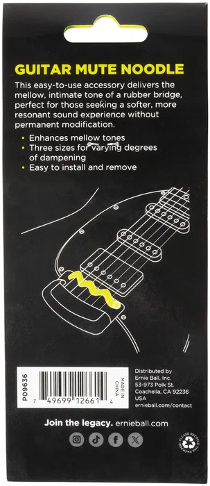 Ernie Ball Mute Noodle Guitar