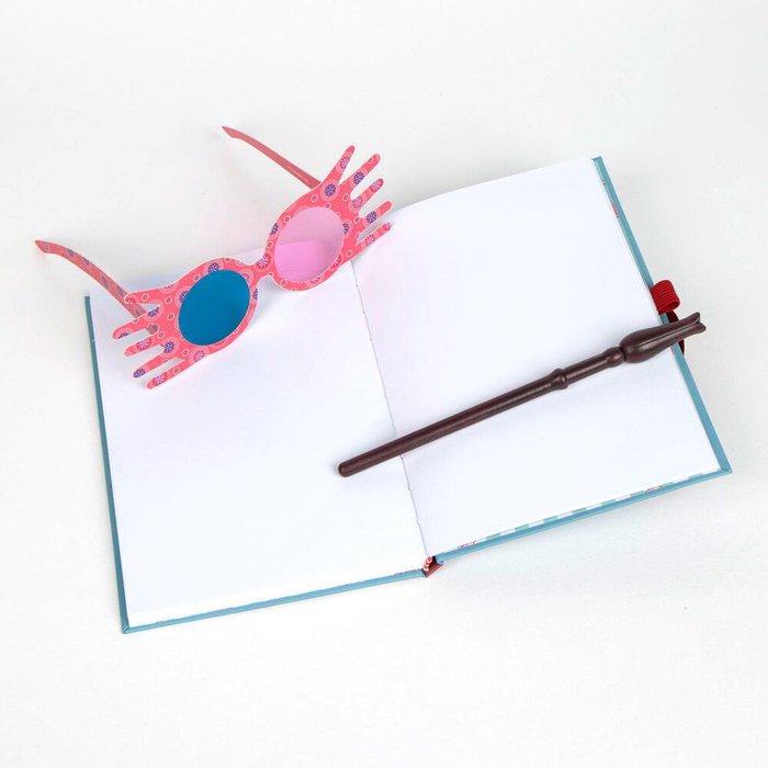 Cerdá Set de papeterie Harry Potter Luna Lovegood - Coffret cadeau fournitures scolaires 18 x 22.5 x 2.5 cm