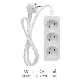 GSC Evolution Multiprise 3P (3x1.0mm) 1M Blanche