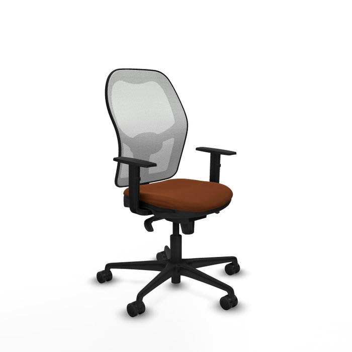 Chaise de Bureau Piqueras y Crespo 1D036N0 Blanc Marron Chaise de Bureau Piqueras y Crespo 1D036N0 Blanc Marron