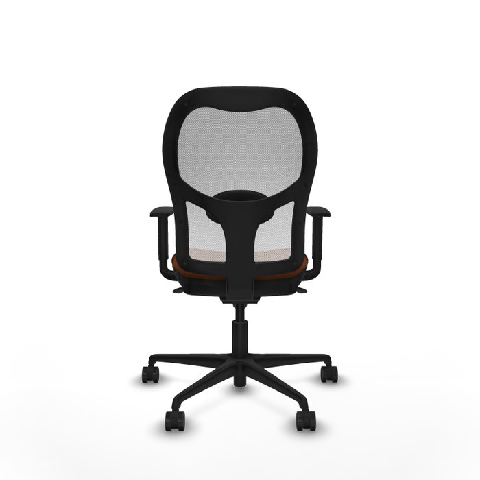 Chaise de Bureau Piqueras y Crespo 1D036N0 Blanc Marron Chaise de Bureau Piqueras y Crespo 1D036N0 Blanc Marron