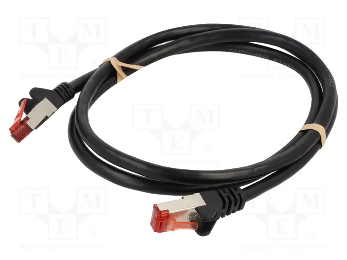 GOOBAY Câble Ethernet Cat 6 S/FTP 1m Noir GOOBAY Câble Ethernet Cat 6 S/FTP 1m Noir