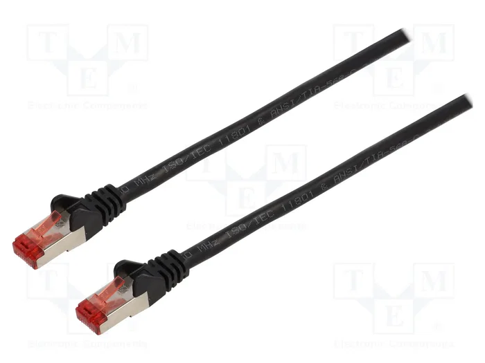 GOOBAY Câble Ethernet Cat 6 S/FTP 1m Noir GOOBAY Câble Ethernet Cat 6 S/FTP 1m Noir