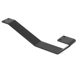 Q&Q Pata Metálica Low H58-62mm Ajustable L290mm A40mm - Pied de Sofa ou Meuble en Métal avec Finition Nickel Mat