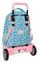 Safta Mochila grande avec roues compacte évolutive extension Stitch "Ohana" 33 x 45 x 22 cm, pour enfant à partir de 36 mois