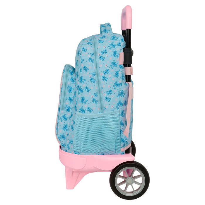 Safta Cartable à roulettes Lilo & Stitch Ohana Bleu