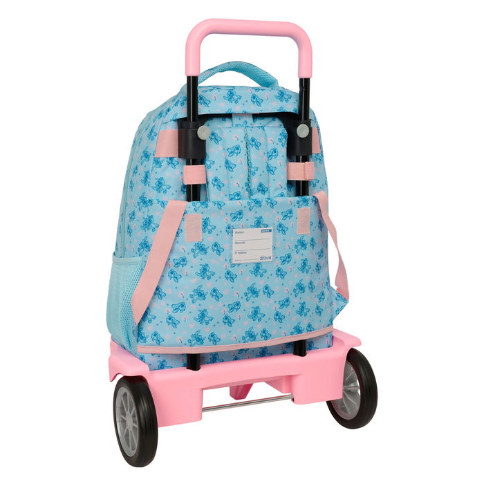 Cartable à roulettes Lilo & Stitch Ohana Bleu 33 x 45 x 22 cm