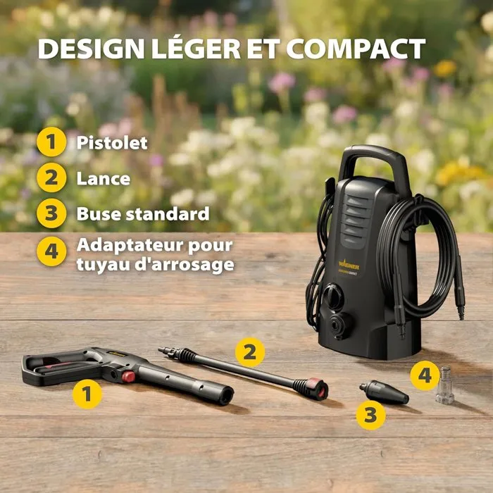 Wagner Aquastorm Compact Nettoyeur haute pression