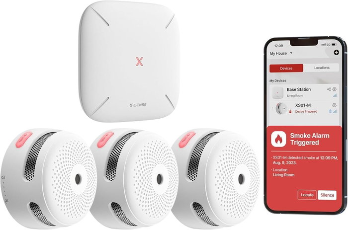 X-Sense Détecteur de fumée FS31 Blanc X-Sense Détecteur de fumée FS31 Blanc