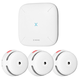 X-Sense Détecteur de fumée FS31 Référence ZASXS00108WEU Blanc Multipack