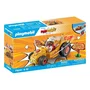 Playmobil 71634 - Kart Pizzaiolo - Set de Construction avec Moteur Rétractable, 1 Personnage et 36 Accessoires Multicolores - Pour Enfants dès 4 Ans